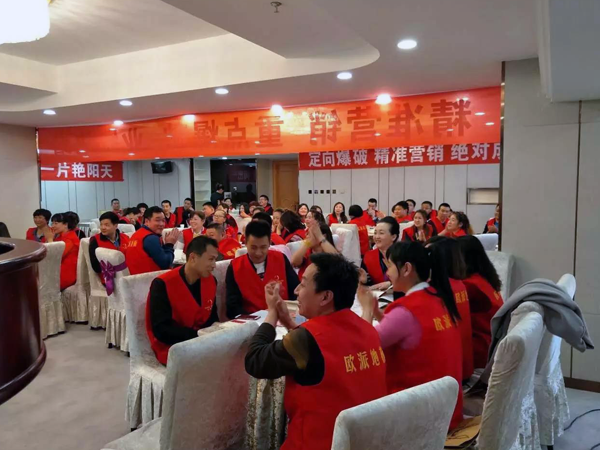 歐派地板石家莊經銷商培訓會